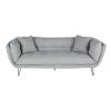 Sofá de 3 plazas gris