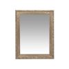 Specchio scolpito dorato, 70x90 cm