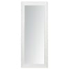 Spiegel met witte lijst, paulownia, 145x59