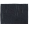 Tappeto da bagno in cotone biologico grigio antracite con fantasia 100x150 cm