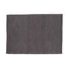 Tappeto grigio in lana 160 x 230 cm