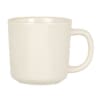 Taza de cerámica color beige