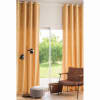 Tenda Douceur D'Intérieur TROPICALINE Con Occhielli – Giallo 140x240 Cm – Effetto Lino - 3