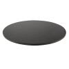 Tischplatte für die gewerbliche Nutzung für 2/4 Personen aus schwarzem Marmor D70