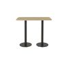 Tischplatte für gewerbliche Nutzung, rechteckig, Mangoholz, beige, 4 Personen, L 120cm