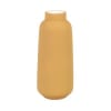 Vase en grès jaune moutarde H24