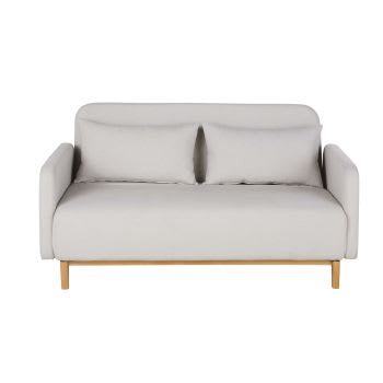 Nia - 2/3-Sitzer-Sofa Clic-Clac in Beige