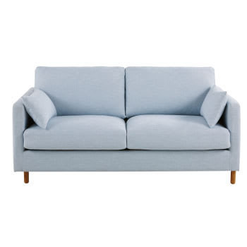 Julian - 3-Sitzer-Sofa, eisblau