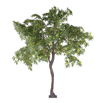 PortoAlegre Albero Di Bosso Artificiale Viola 60 Cm – Set 2 Piante Con Picchetto, UV-Resistant Per Esterno E Interno