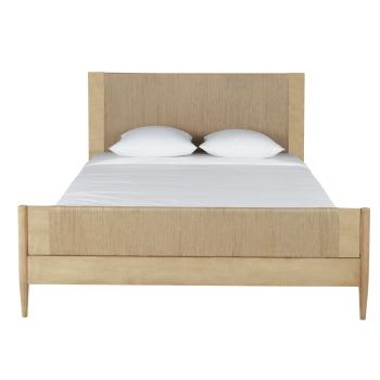 Alès - Bed uit sisal 160 x 200 cm