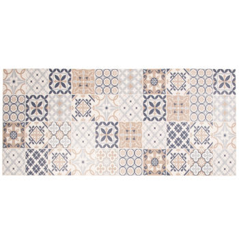 Tapis En Vinyle Motifs Carreaux De Ciment Multicolores 50x80 ALTO | Maisons Du Monde