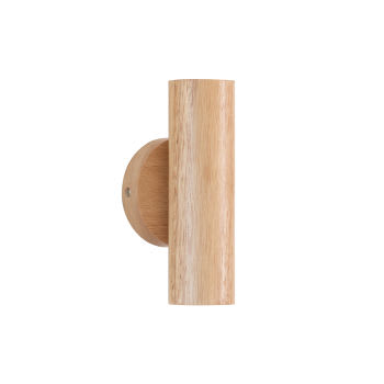 MALVALLON - Applique tube en bois d'hévéa