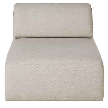 Astus - Chauffeuse per divano componibile grigio chiné