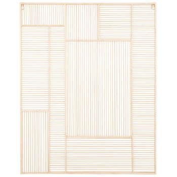 BARDIA - Bamboe wanddecoratie, 64 x 80 cm