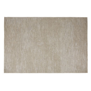 SERENATA - Beige en ecru tapijt van polypropyleen 140 x 200 cm