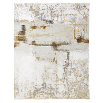 CHESTER - Beschilderd doek met reliëf 120 x 150 cm