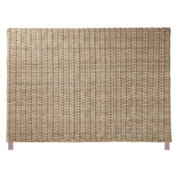 Key West - Bett-Kopfteil aus Kubu-Rattan und massivem Mahagoni, B 160cm Key west