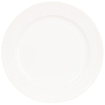 BIANCA - Assiette plate en grès blanc
