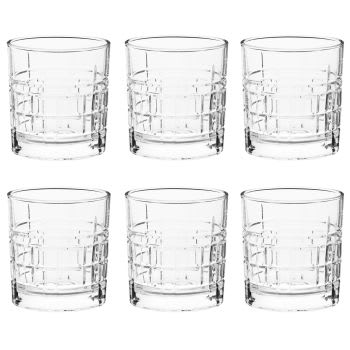 Bicchieri Calici Liquore Whisky In Vetro Nero Set 6 Bicchierini 110 Ml Black 88551257