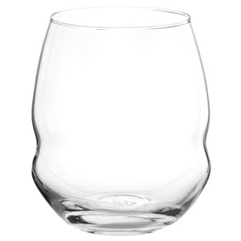 NEL - Lotto di 6 - Bicchiere in vetro trasparente