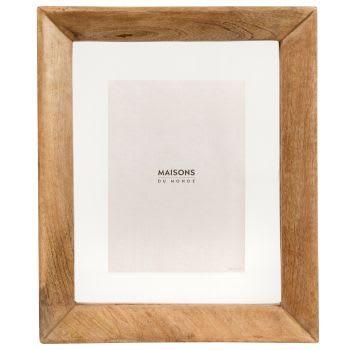 ARSANA - Bilderrahmen aus braunem Mangoholz, 13x18cm