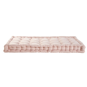BLUSH - Kindermatratze aus Baumwolle mit Capitonnesteppung, rosa 60x120