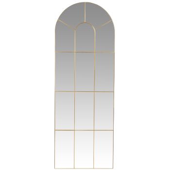 Bogenförmiger Fensterspiegel, 50x141cm