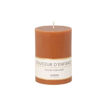 Colorama - Bougie parfumée marron 7x10