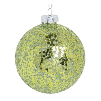 Boules De Noël En Velours Pailleté – Lot De 12 Avec Motifs Variés Pour Sapin (8 Cm)