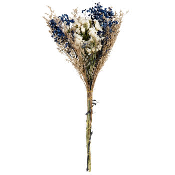 Mazzo di fiori secchi decorativi naturale 58 cm Sanabria