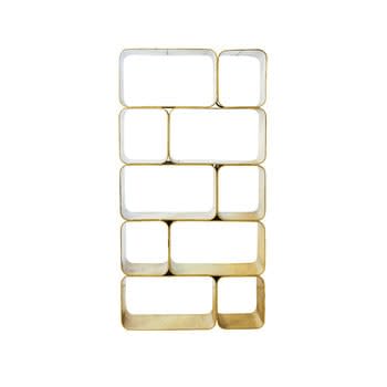 Gatsby - Brass finish metal shelf