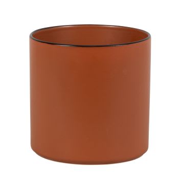 Lachlan - Cache-pot en faïence terracotta H17