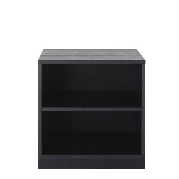 Compo - Cajonera de aparador modular con 1 estante, color negro