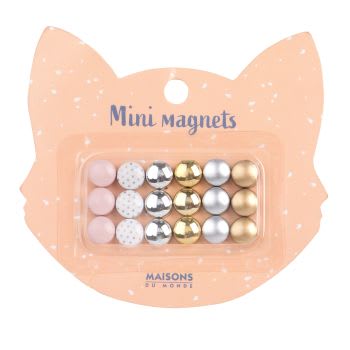 CAT - Mini-Magnete farbig (18 St.)
