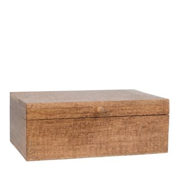 CECINA - Scatola in legno di mango