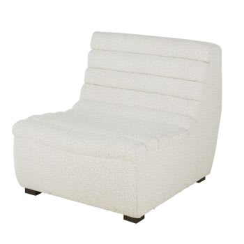 Vigo - Chauffeuse per divano componibile écru