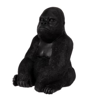 CHEETA - Estatua de gorila negro Alt.22