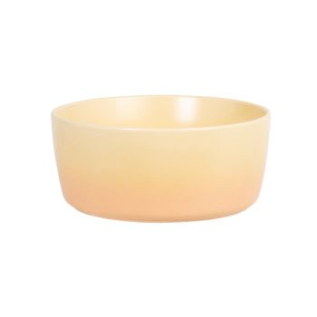 NOVA - Lotto di 2 - Ciotola per poke bowl in gres rosa e giallo