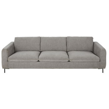 City - 3-Sitzer-Sofa, grau meliert