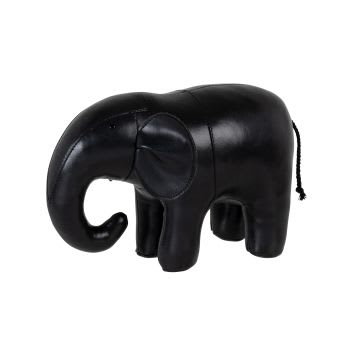 CLEMENT - Statuetta elefante nero alt. 13 cm