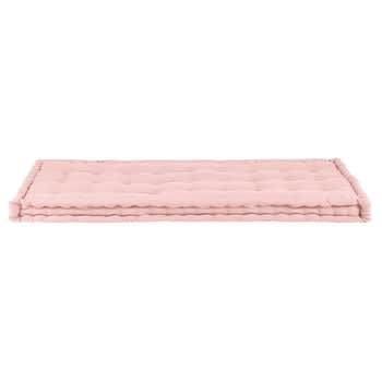 Colchão de algodão cor-de-rosa 90x190