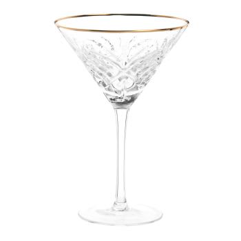Shaker à Cocktail En Verre Transparent Doré 400 Ml Avec Verre