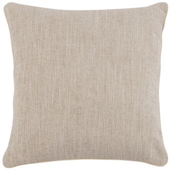 OUDOM - Coussin beige 50x50