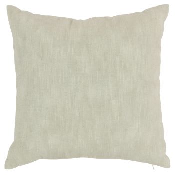 Inaco - Coussin bleu pastel 40x40