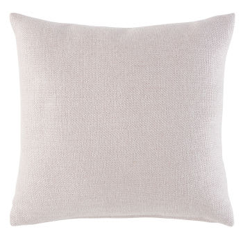 ANDY - Coussin rose poudré 45x45