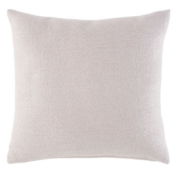 Coussin rose poudré 45x45