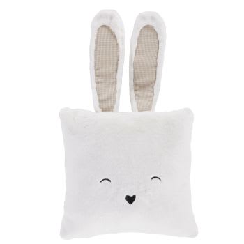 Cuscino coniglio bianco 40x40 cm