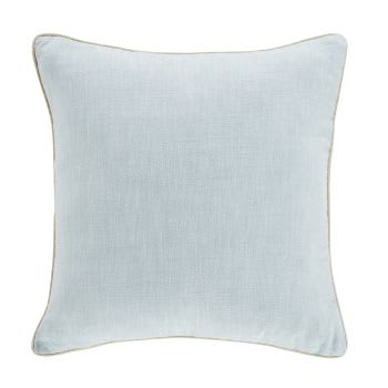 PRAO - Cuscino in cotone blu e dorato 45x45 cm