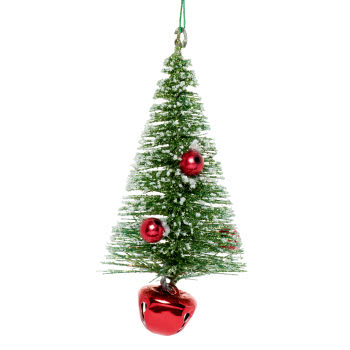 Albero Di Natale Artificiale SHATCHI 1,2 M Con 230 Rami In PVC Verde - Cespuglioso Con Base In Metallo - Decorazione Natalizia