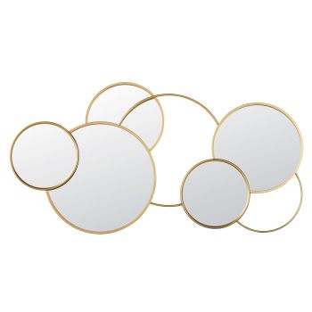 Sendmeamirror Specchio Circolare In Acrilico Infrangibile – 10 Cm Di Diametro Con Adesivi